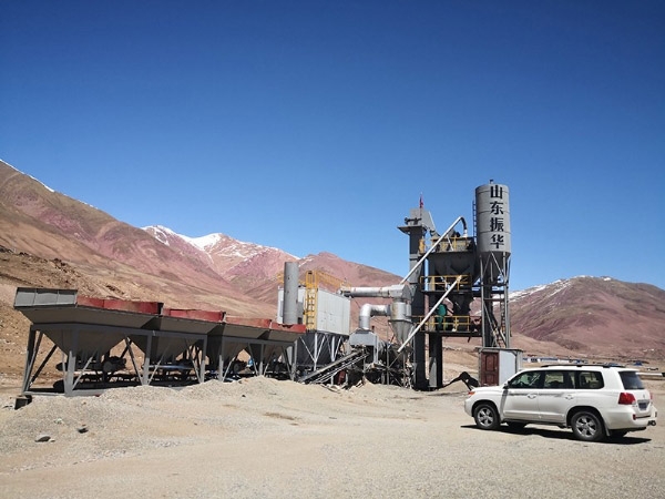 大型路面機(jī)械(可搬遷)瀝青攪拌站